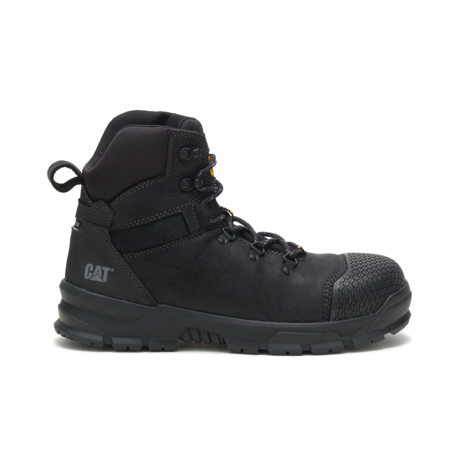 Caterpillar Boots PK - Caterpillar Accomplice X Waterproof Steel Toe Mens Work Boots Black (531264-NPW)